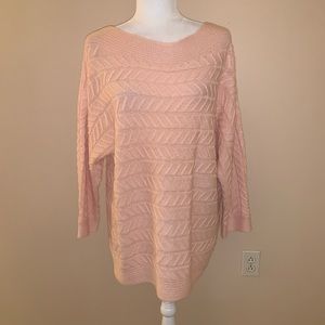 New York & Company Sweaters | New York Co Red Cable Knit Sweater | Poshmark